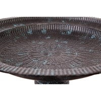 Cast Iron Bird Bath on Pedestal