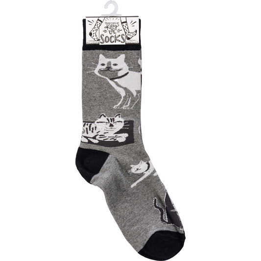 Cat And Dog Socks