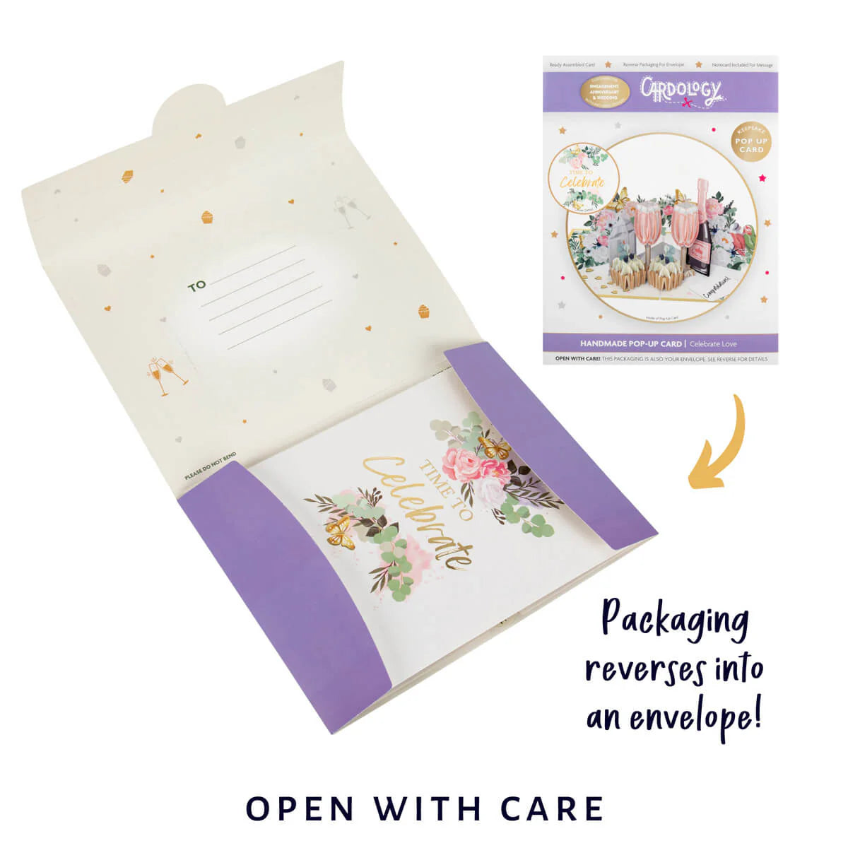 Celebrate Love Pop Up Card