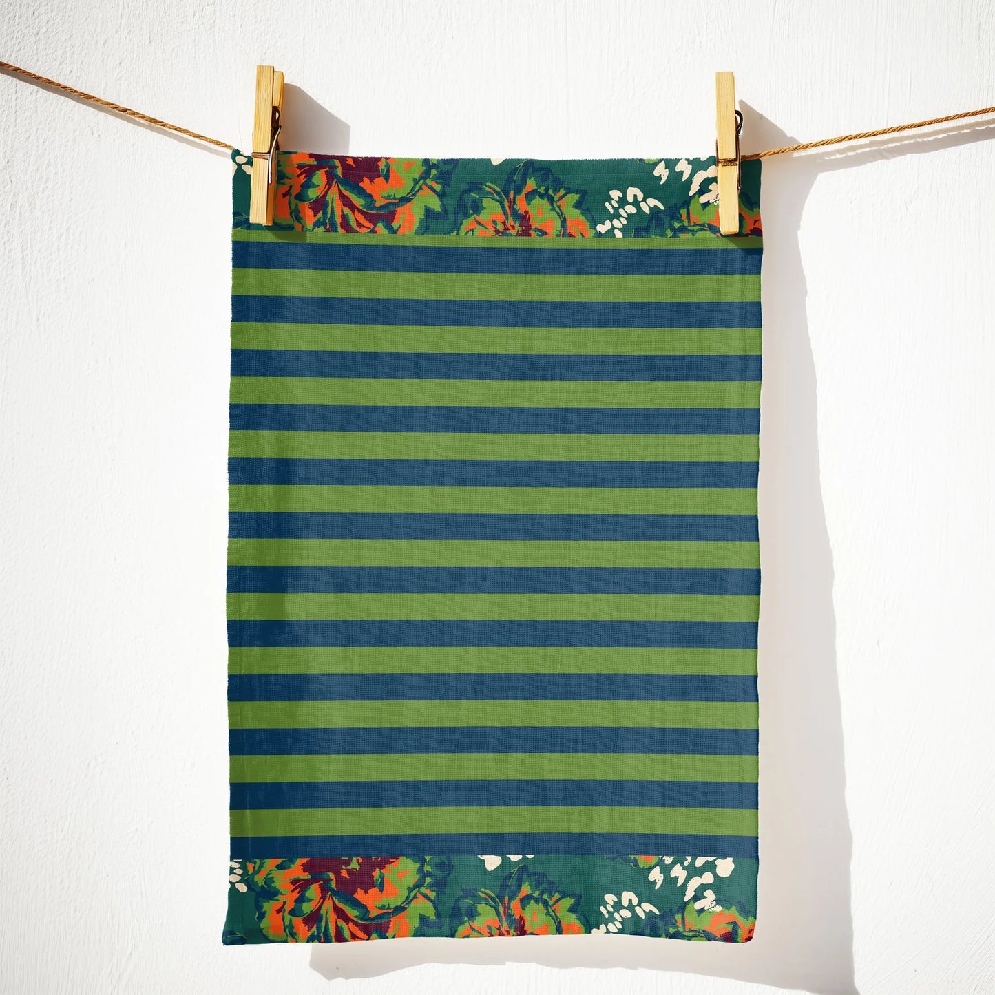 Lynette Reed Floral Tea Towel - Celia