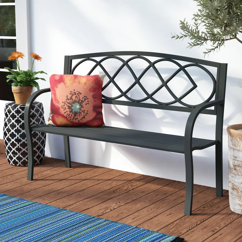 Celtic Knot Garden Bench