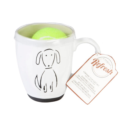 Pet Dog Ceramic Cup Gift Set - 16 oz