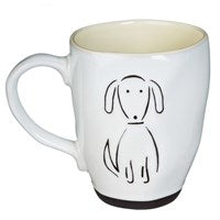 Pet Dog Ceramic Cup Gift Set - 16 oz