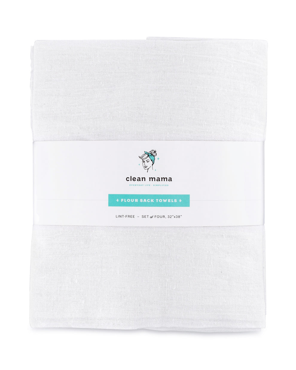 Clean Mama Petite Bar Mop Towels Set/6