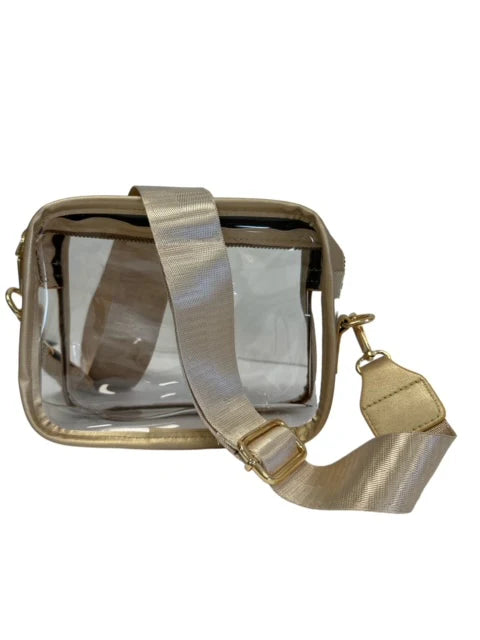 Gold Clear Bag