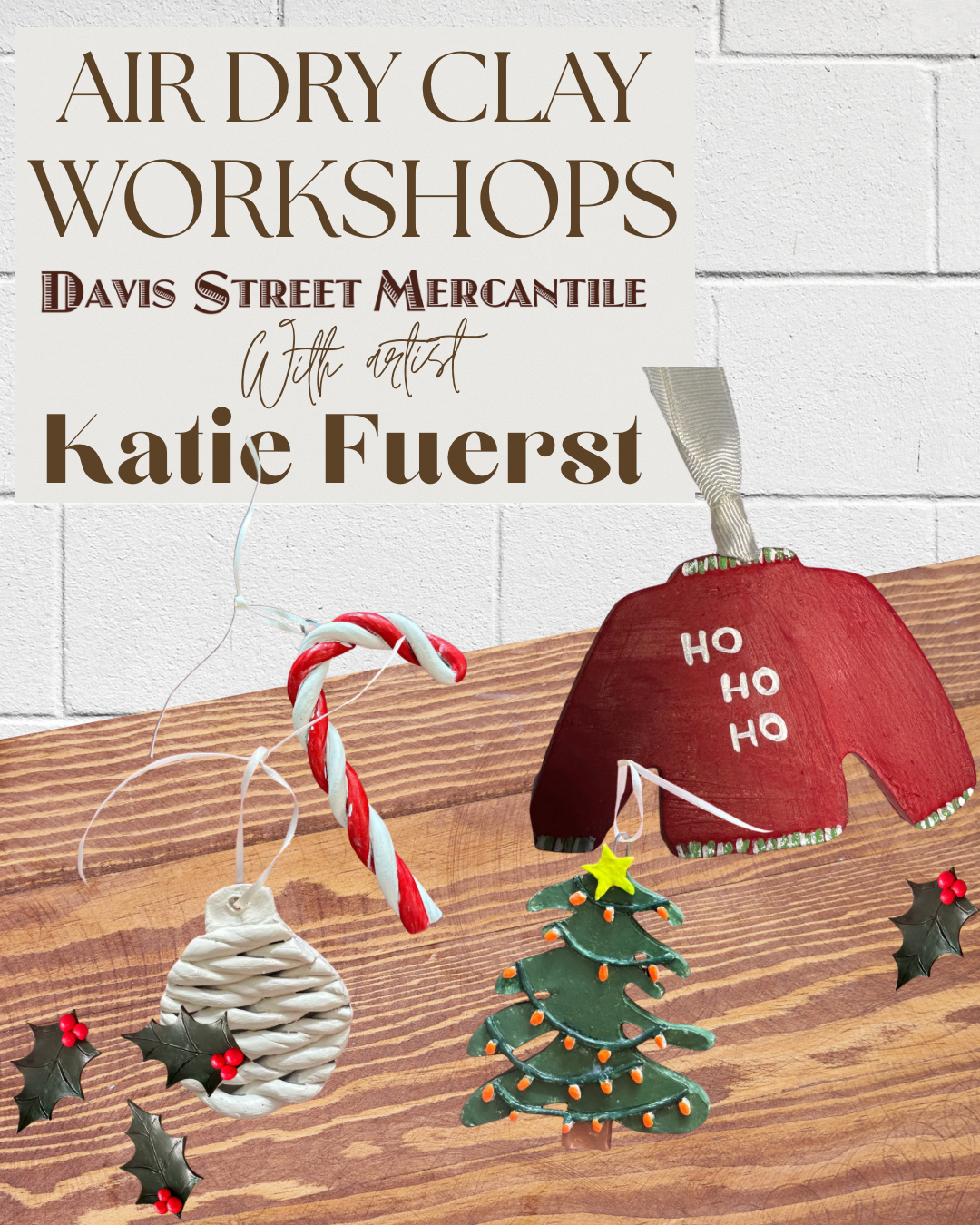 Air Dry Clay Workshop