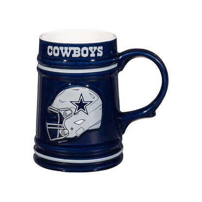 Dallas Cowboys 24oz. Ceramic Stein Cup with Gift Box