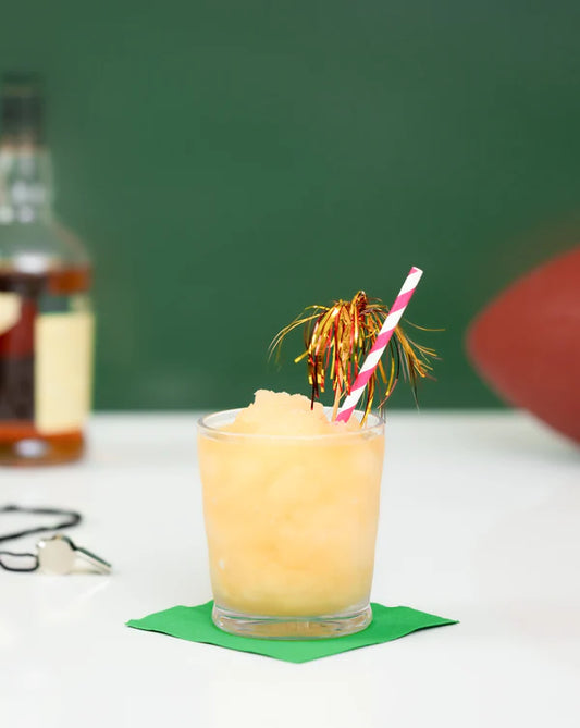 Peach Bourbon Cocktail Slush - D’Marie’s Game Day Cocktail