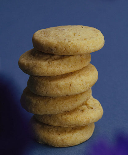 Lavender Shortbread Cookies