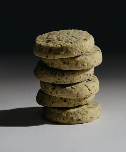 UJI Matcha & Black Sesame Shortbread Cookies