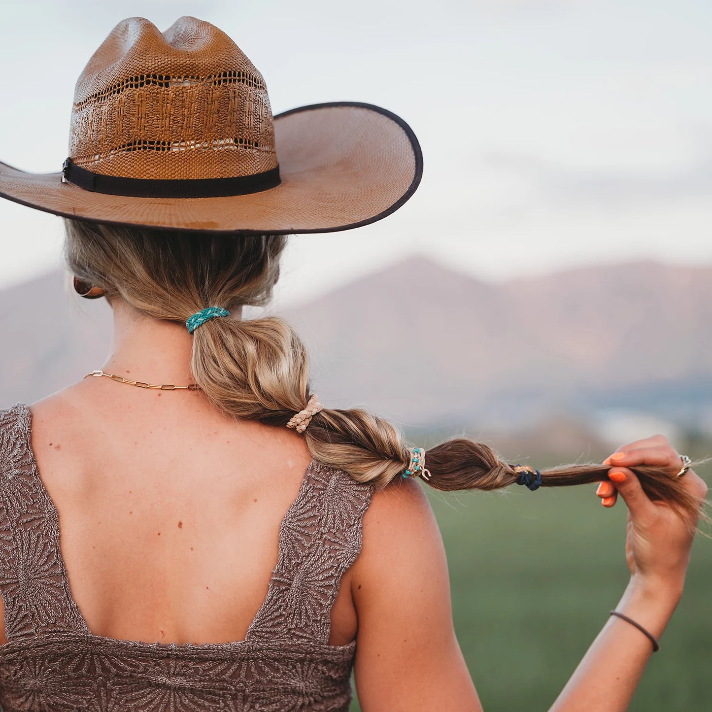 "Stride" Cowboy Boot Hair Tie Bracelets