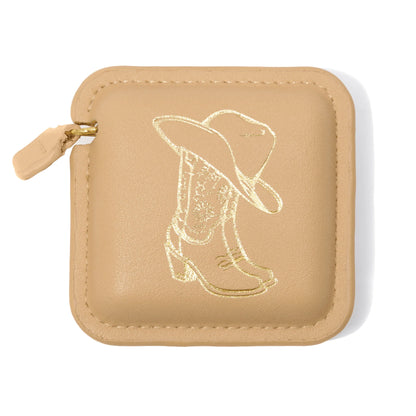 Designworks Ink Pocket Tape Measure - Cowgirl Hat & Boots
