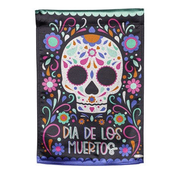 Day of the Dead Garden Flag