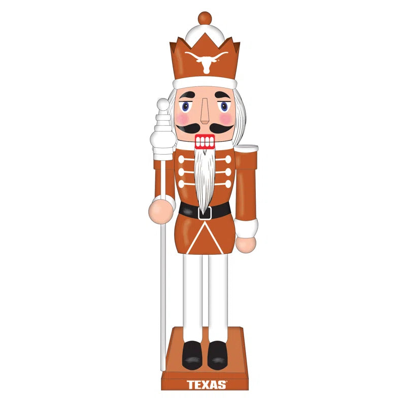 University of Texas Holiday Nutcracker Statue - 12"