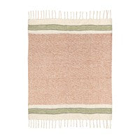 Distressed Tan Throw Blanket