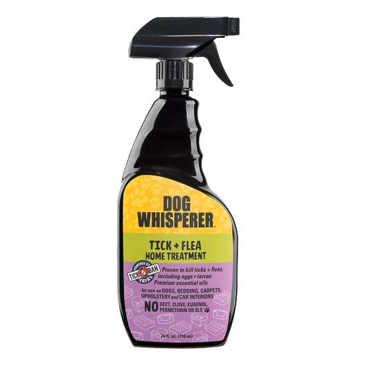 Dog Whisperer Tick + Flea Home Treatment Spray - 24 oz