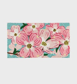 Dogwood Blossoms Coir Mat