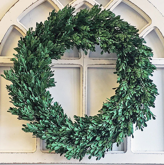 Boxwood Wreath 22”
