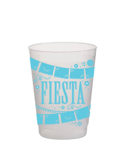 "Fiesta" Plastic Frost Flex Cups