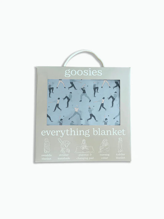 Everything Blanket: Blue Baseball