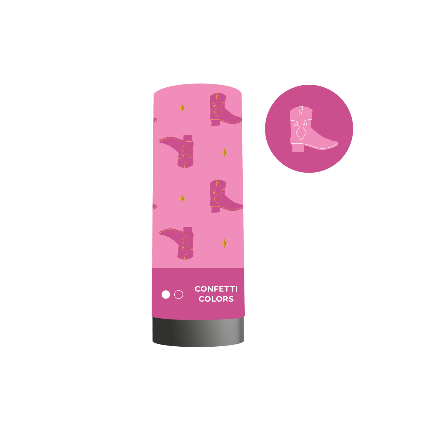 Cowgirl Confetti Popper