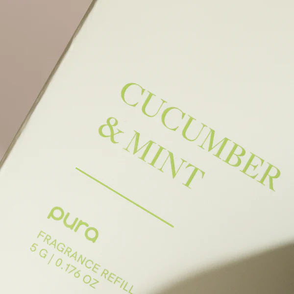 Pura Car Diffuser Scent Disks Refill - Cucumber & Mint