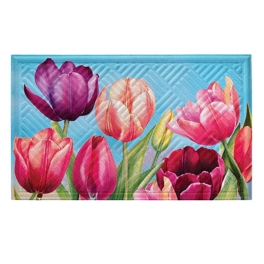 Tulip Palooza Embossed Mat