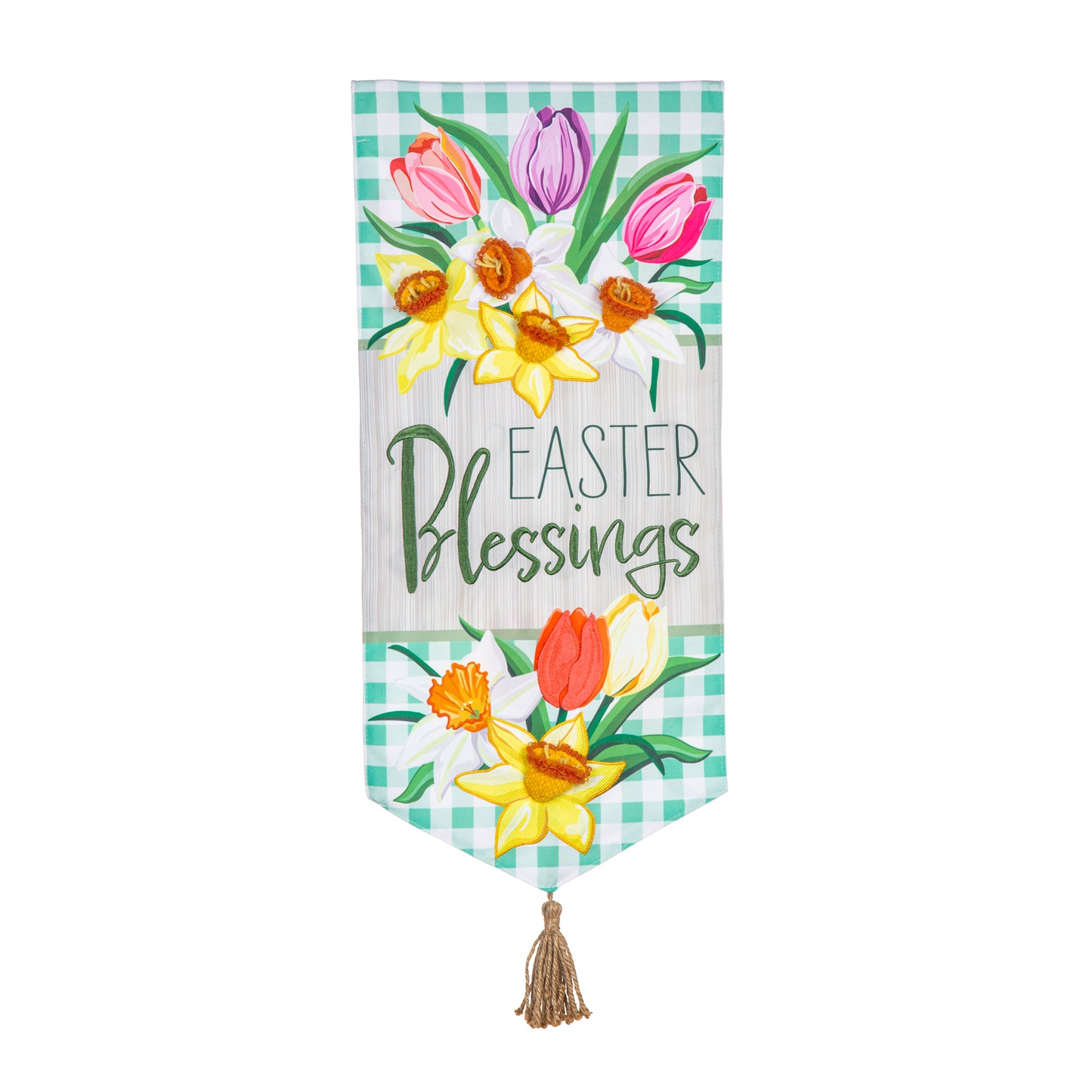 Easter Blessings Everlasting Impression Garden Flag