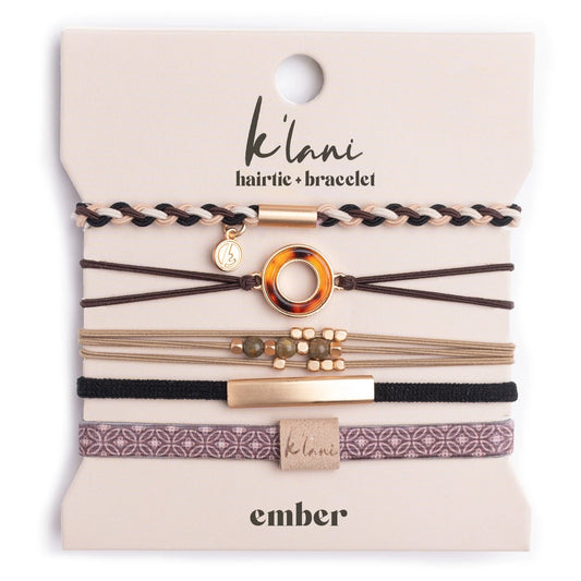 "Ember" Hair Tie Bracelets