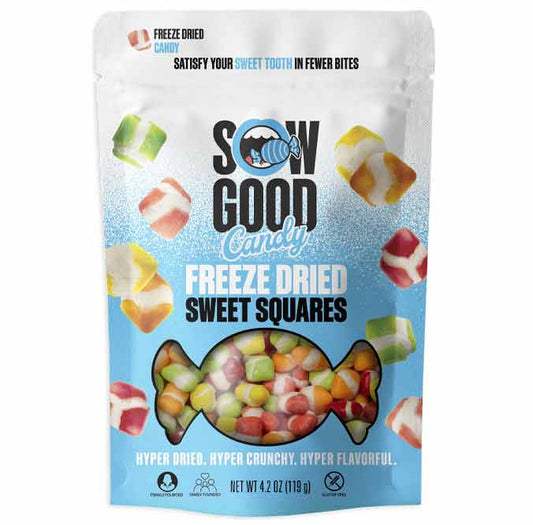 Sow Good Freeze Dried Candy - Sweet Squares (4.2oz)
