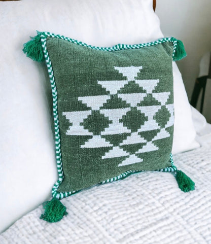 Handwoven Decorative Pillow