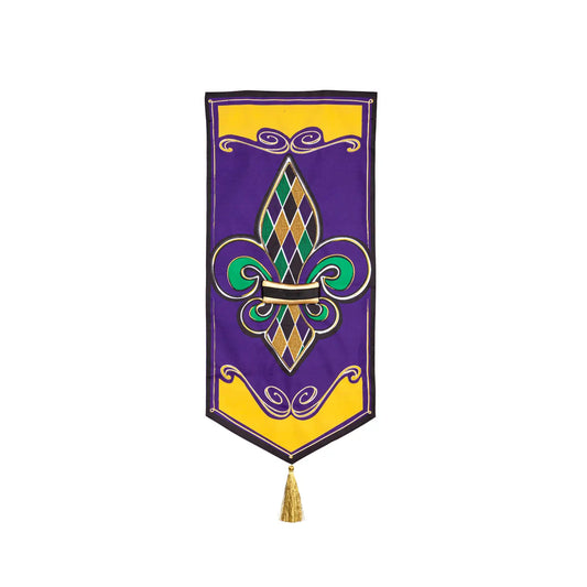 Fleur De Lis Everlasting Garden Flag