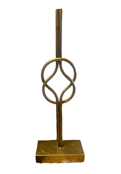 Gold Knot Statue Home Decor