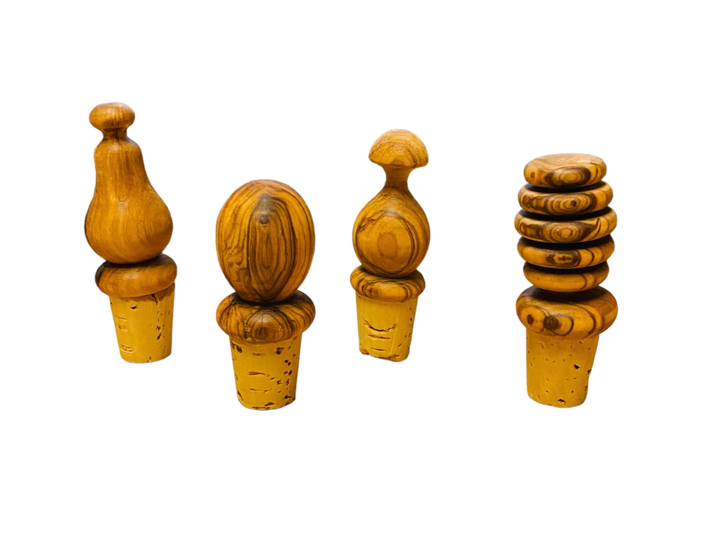 Olive Wood Bottle Stopper