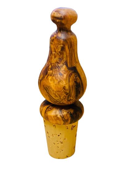 Olive Wood Bottle Stopper