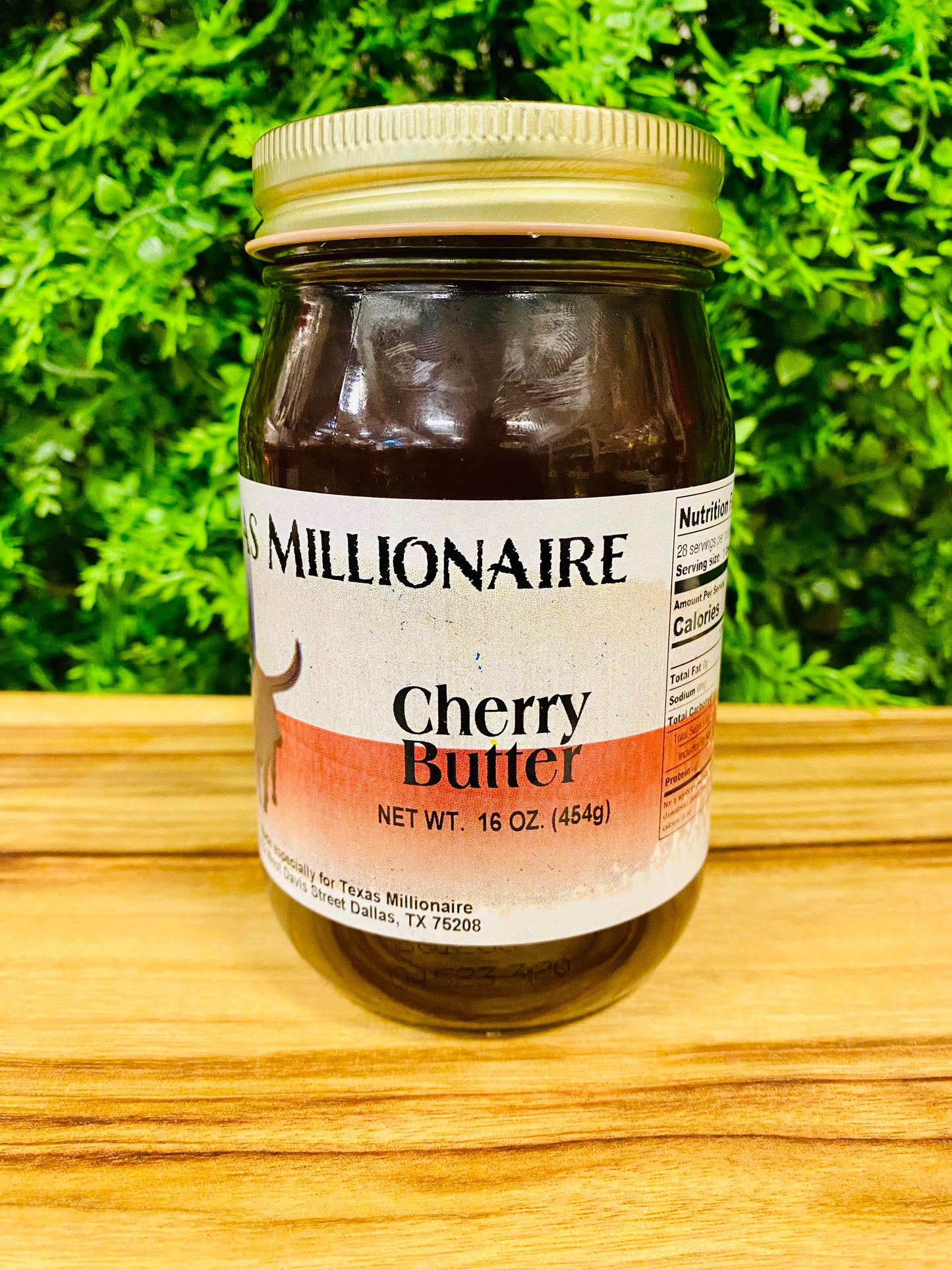 Texas Millionaire Cherry Butter Spread