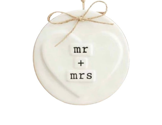 Mr. & Mrs. Ornament