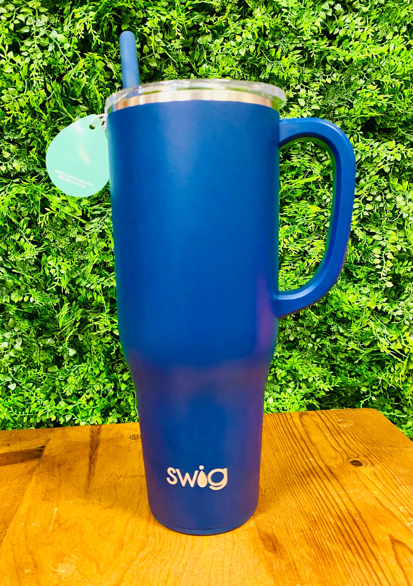 Swig Life Navy Blue Texas Mega Mug Tumbler - 40 oz