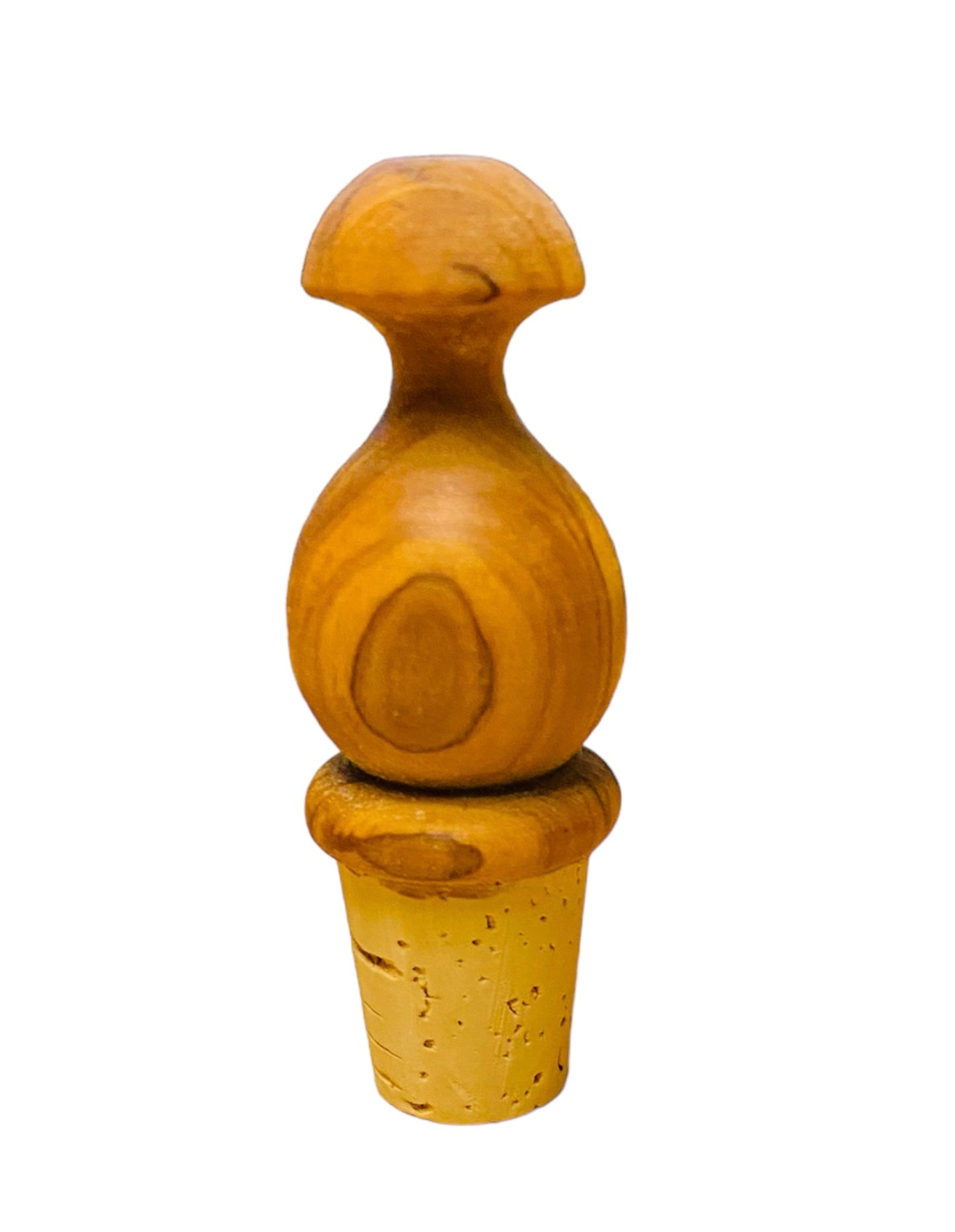 Olive Wood Bottle Stopper