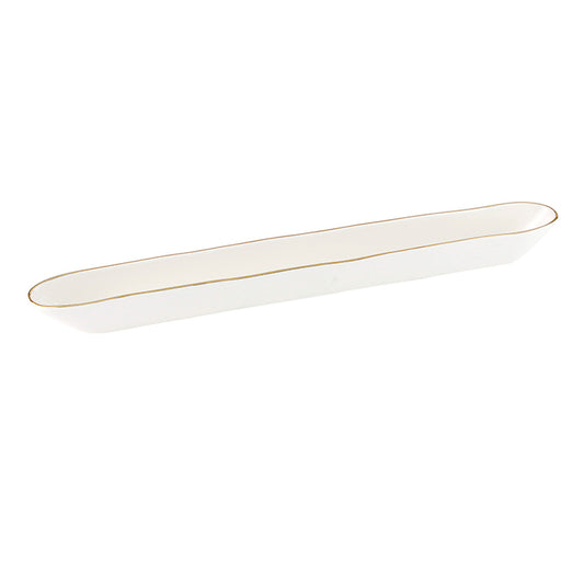 Ceramic Server Tidbit, Nut, Olive Boat