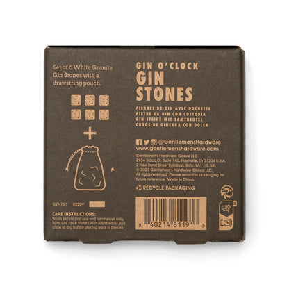 Gin Ice Cube Stones