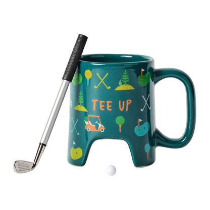 Golf Putting Mug & Pen Set