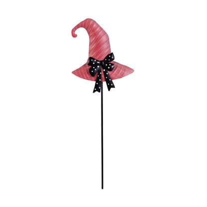 Witch Hat Metal Planter Picks