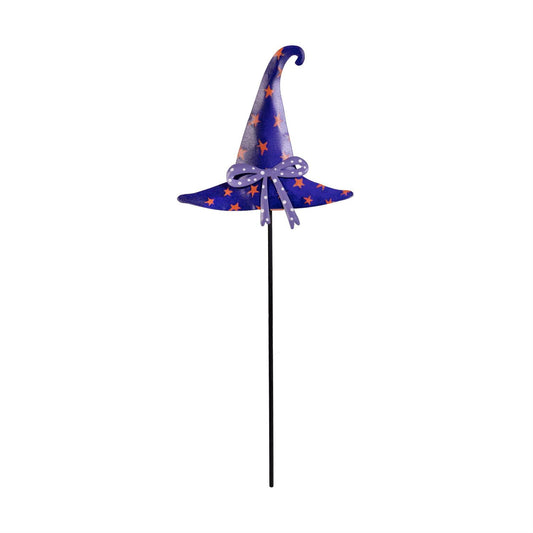 Witch Hat Metal Planter Picks