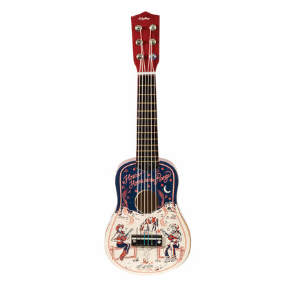 Cowboy Guitar Retro Style Children's Toy