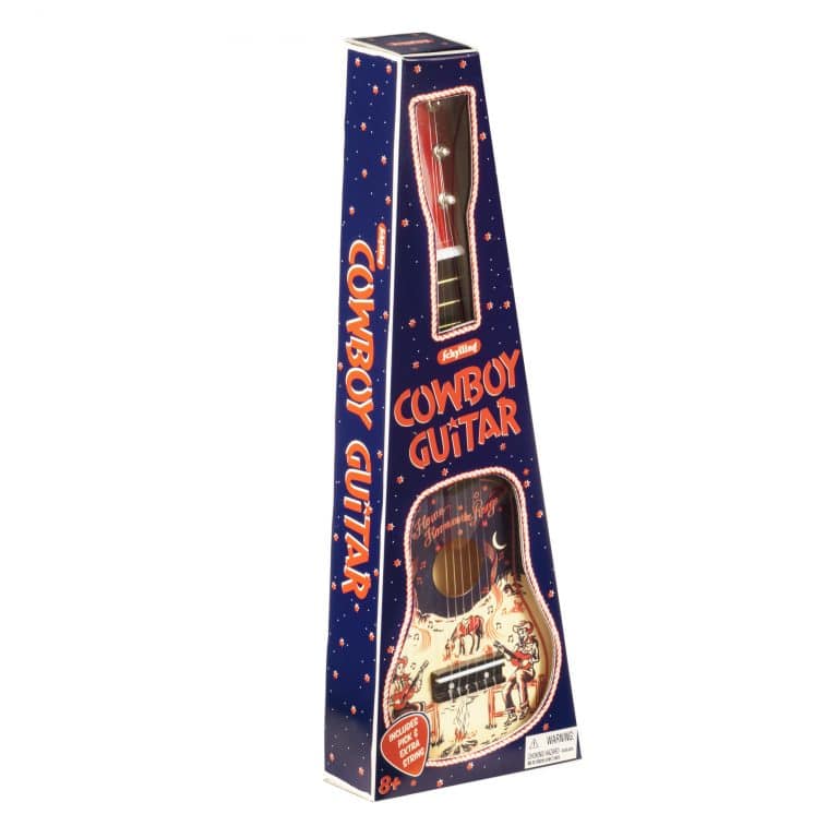 Cowboy Guitar Retro Style Children's Toy