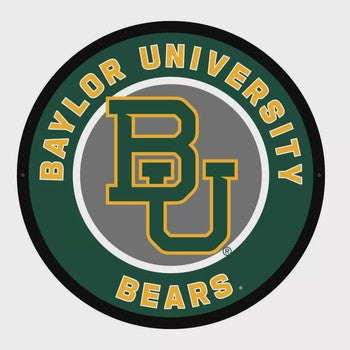 LED Wall Decor, Round, Baylor University