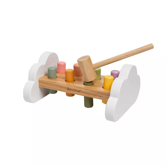 Pearhead Wooden Hammer Bench Toy