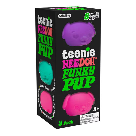 Teenie NeeDoh Funky Pup 3-Pack