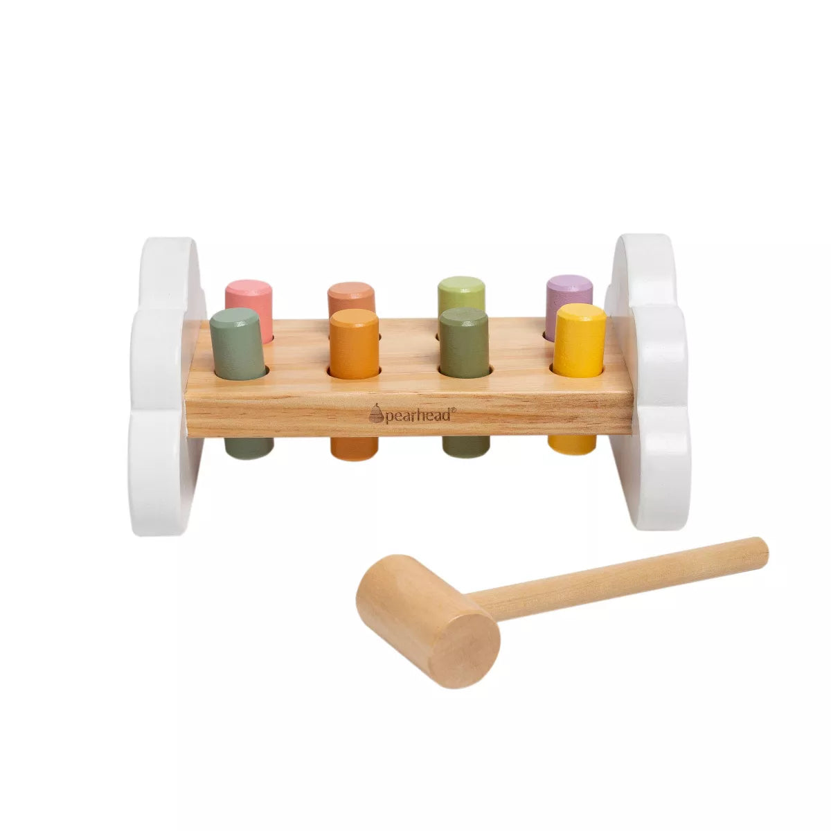 Pearhead Wooden Hammer Bench Toy